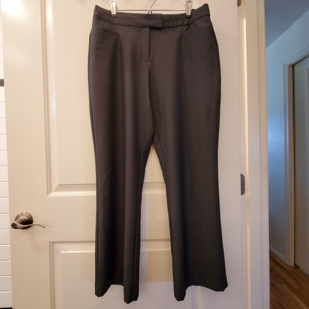 JM COLLECTIONS, Comfort Waistband, Slim Leg Slacks